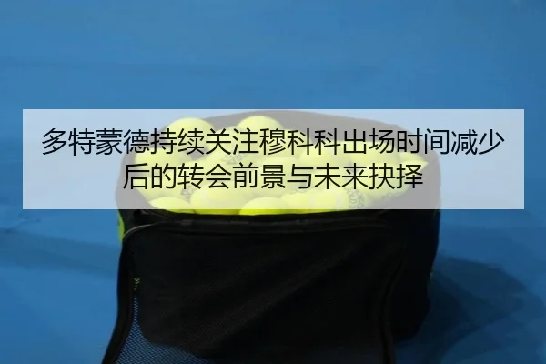 多特蒙德持续关注穆科科出场时间减少后的转会前景与未来抉择